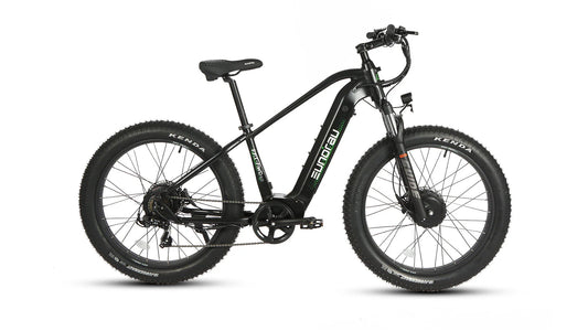 EUNORAU FAT-AWD 2.0 STEP OVER Electric Bike (Raven)