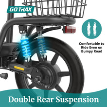 GOTRAX Flex Ultra Foldable Electric Scooter with Seat 14"
