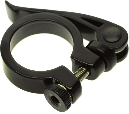 49N Q/R Seat Clamp: 28.6mm (Black)