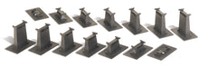 Bachmann HO Scale 14 Piece EZ Track Graduated Pier Set