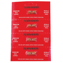 SRAM Powerlink Chain Connector 9 Speed (Gold)