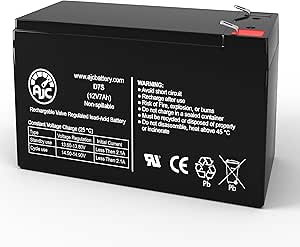 Yimatzu Sealed Lead Acid Battery: 12V 8A T1