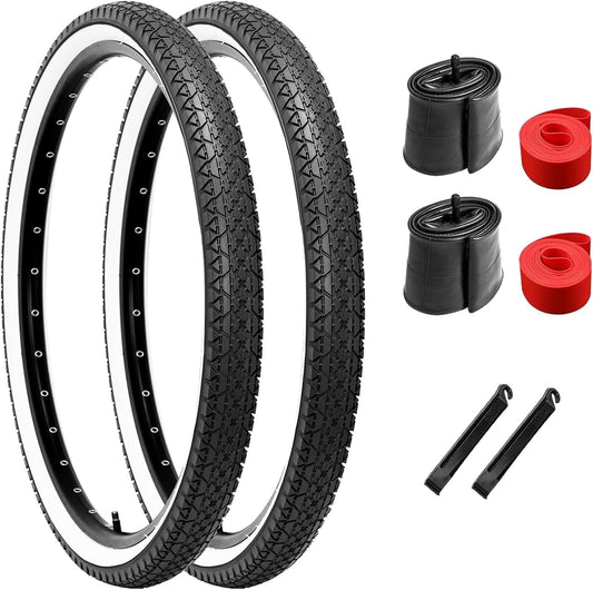 Whitewall Tires Beach Cruiser 26X2.125
