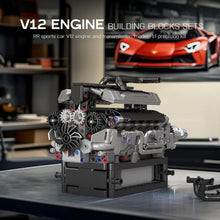 Mould King 10205 V12 Model Engine Building Kit 733 PCS