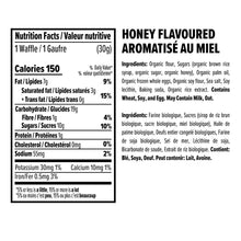 Honey Stinger Organic Waffles Bars, Honey, 12pcs