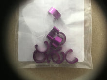 Aluminum Cable Clips: Assorted Colors (12)