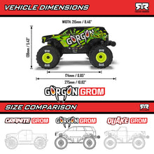 Arrma 1/16 Gorgon GROM Brushed Monster Truck RTR: Bronze