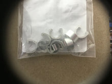 Aluminum Cable Clips: Assorted Colors (12)