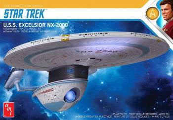 AMT 1/1000 Star Trek Motion Picture: USS Excelsior NX-2000 Model Kit