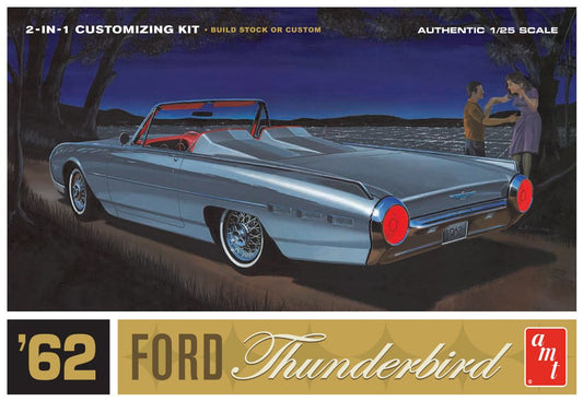 AMT 1/25 1962 Ford Thunderbird 2n1 Model Kit