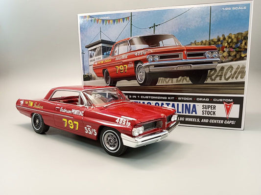 AMT 1/25 1962 Pontiac Catalina Super Stock 3n1 Model Kit