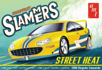 AMT 1/25 Snapfast Slammers Street Heat 1998 Chrysler Concorde Model Kit