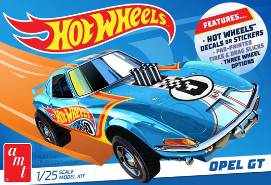 AMT 1/25 Hot Wheels Buick Opel GT Model Kit