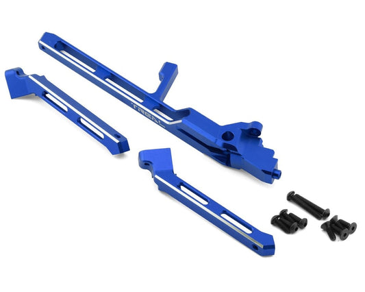 Treal Aluminum 7075 Rear Chassis w/Rear Towers: Sledge (Blue)