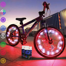 Economy High Intensity LED Bike Wheel Lights: Assorted Colors