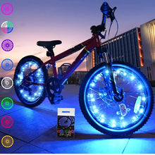 Economy High Intensity LED Bike Wheel Lights: Assorted Colors