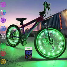 Economy High Intensity LED Bike Wheel Lights: Assorted Colors