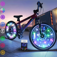 Economy High Intensity LED Bike Wheel Lights: Assorted Colors