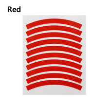 Reflective Rim Stickers: Assorted Colors (Large)