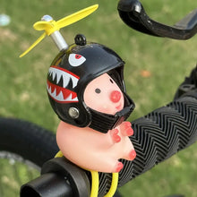Handlebar Buddy: Pig (Assorted Helmets)
