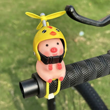 Handlebar Buddy: Pig (Assorted Helmets)