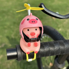 Handlebar Buddy: Pig (Assorted Helmets)