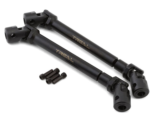 Treal HD Hardened Steel Driveshaft Set: SCX6