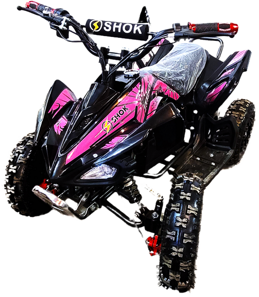 SHOK Amp Kids Electric ATV: 800W 36V 12Ah