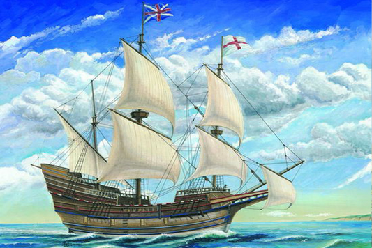 Trumpeter 1/60 Mayflower Chinese Chenhgo Sailing Ship Model Kit