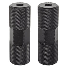 Black Ops Alloy Knurled Pro Axle Pegs (Thread ON)