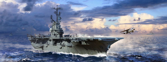 Trumpeter 1/700 USS Intrepid CVS-11 Carrier Model Kit