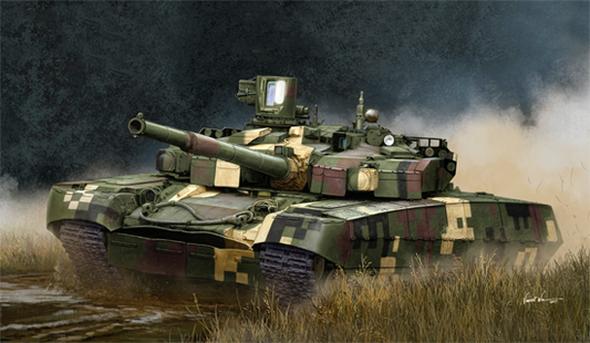 Trumpeter 1/35 Ukrainian T-84BM Oplot MBT Tank Model Kit
