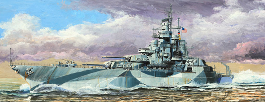 Trumpeter 1/700 USS West Virginia BB-48 1945 Battleship Model Kit