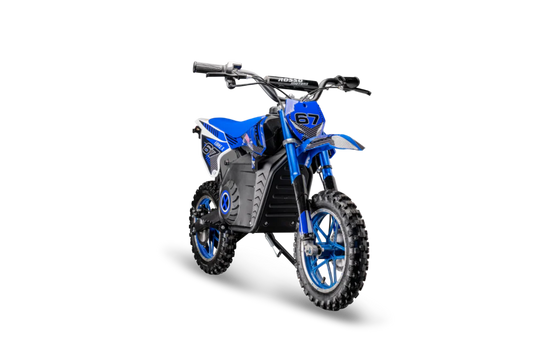Rosso Motorsports EBIKE-X DIRT BIKE 36V: Assembled (Blue)