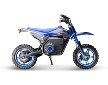 Rosso Motorsports EBIKE-X DIRT BIKE 36V: Assembled (Blue)