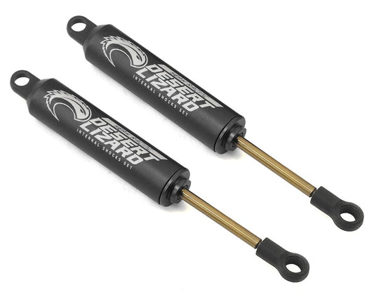 Yeah Racing Desert Lizard Internal Spring Shocks: 100mm (Black)
