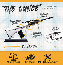 Goat Guns 1/3 Bullpup Rifle Diecast Model Assembly Kit