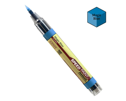 Army Painter Speedpainter 2.0 Felt-Tech Tip Paint Marker: Magic Blue