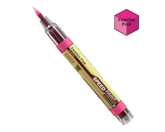 Army Painter Speedpainter 2.0 Felt-Tech Tip Paint Marker: Familiar Pink