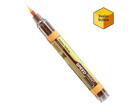 Army Painter Speedpainter 2.0 Felt-Tech Tip Paint Marker: Zealot Yellow