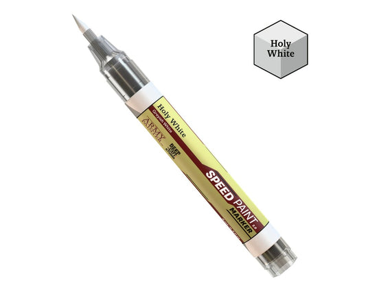 Army Painter Speedpainter 2.0 Felt-Tech Tip Paint Marker: Holy White