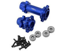 Treal Aluminium 7075 Front and Rear Hex Hubs: PROMOTO (Blue)
