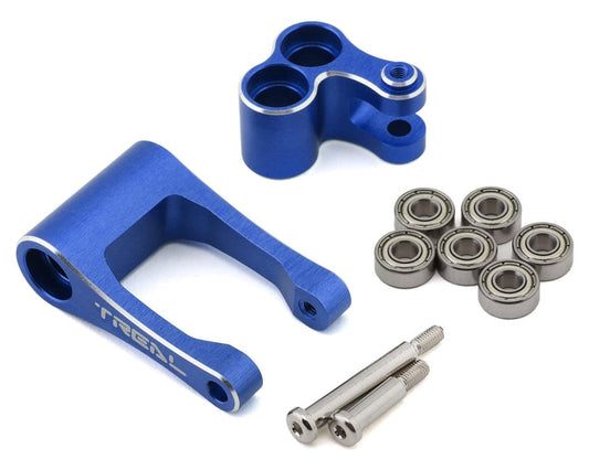 Treal Aluminum 7075 Knuckle and Pull Rod Losi PROMOTO (Blue)