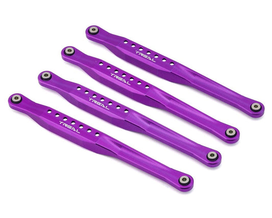 Treal Aluminum 7075 Lower Trailing Arm Set: LMT (Purple)