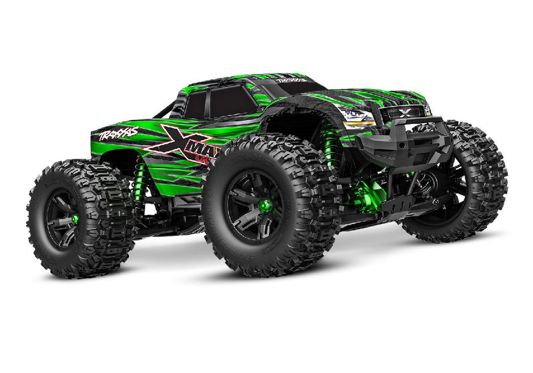 Traxxas X-MAXX Ultimate Electric Monster Truck RTR: Green