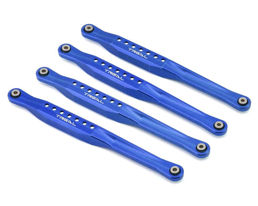 Treal Aluminum 7075 Lower Trailing Arm Link Set: LMT (Blue)