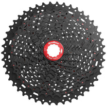 SunRace CSMX8 11-50T 11-Speed Cassette: Black/Chrome