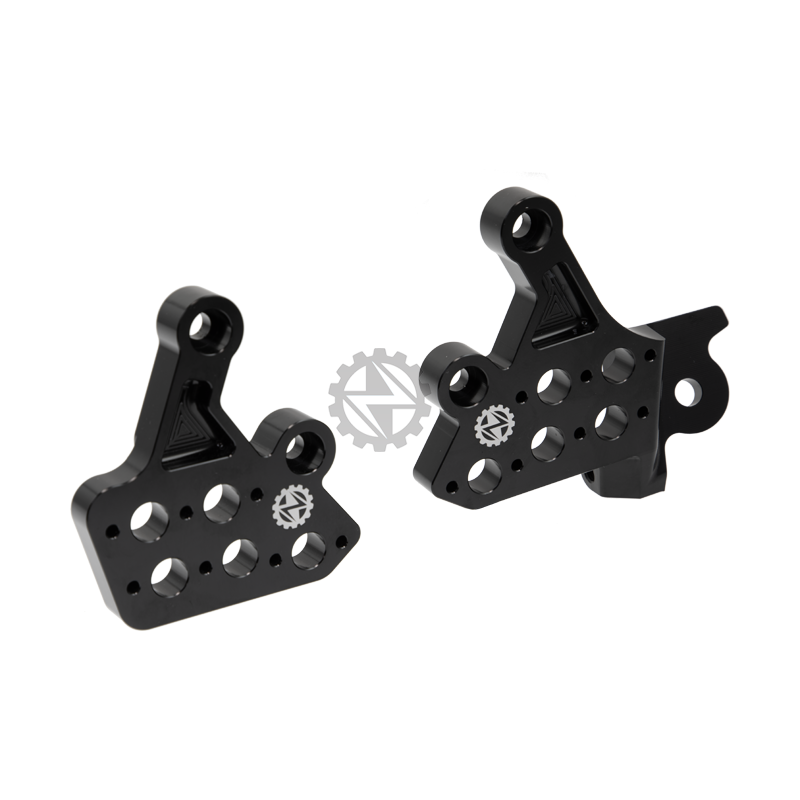 Talaria Sting Adjustable Foot Pegs Mount CNC Black MX3 / MX4 / MX5