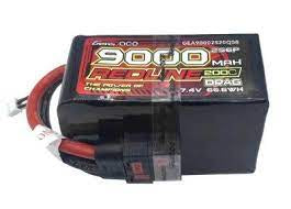 Gens Ace Redline 9000mah 7.4V 2S6P 200C DRAG RACE QS8