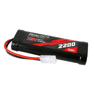 Gens Ace 7.2V 2200mah 6-Cell Nimh Battery: Tamiya